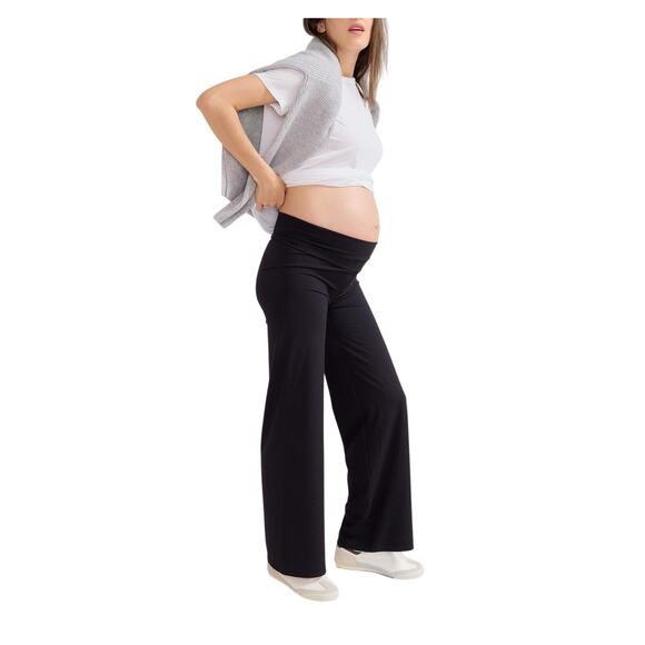 Hatch Black Viscose The Ultimate Before, During & After Perfect Pant Size M - Picture 1 of 4